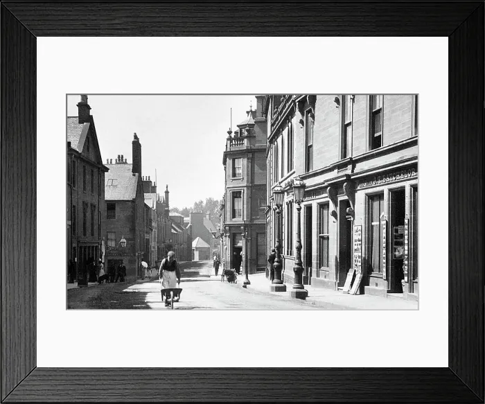 Framed Print : Swan Street, Brechin Framed Print : Swan Street, Brechin