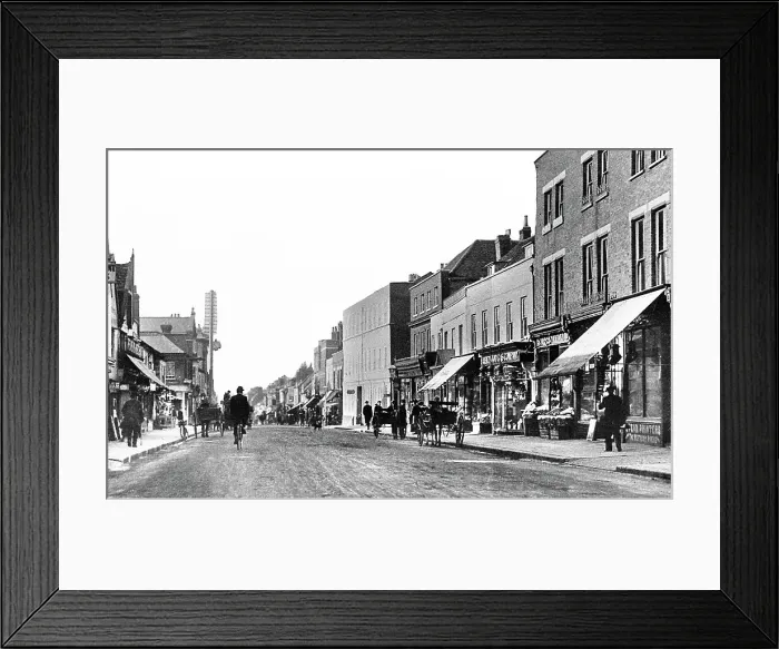 Framed Print : High Street, Brentford Framed Print : High Street, Brentford