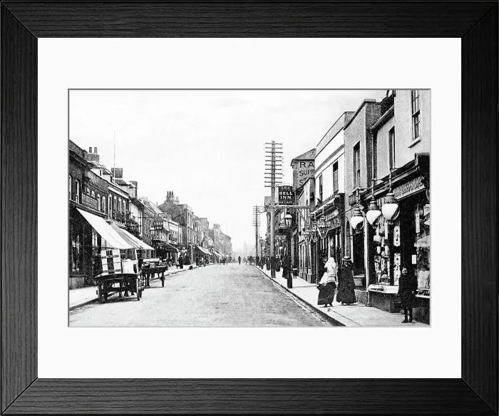 Framed Print : High Street, Brentford Framed Print : High Street, Brentford