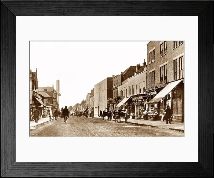 Framed Print : Brentwood High Street early 1900s Framed Print : Brentwood High Street early 1900s