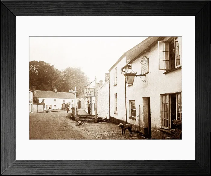 Framed Print : Bridestowe early 1900s Framed Print : Bridestowe early 1900s