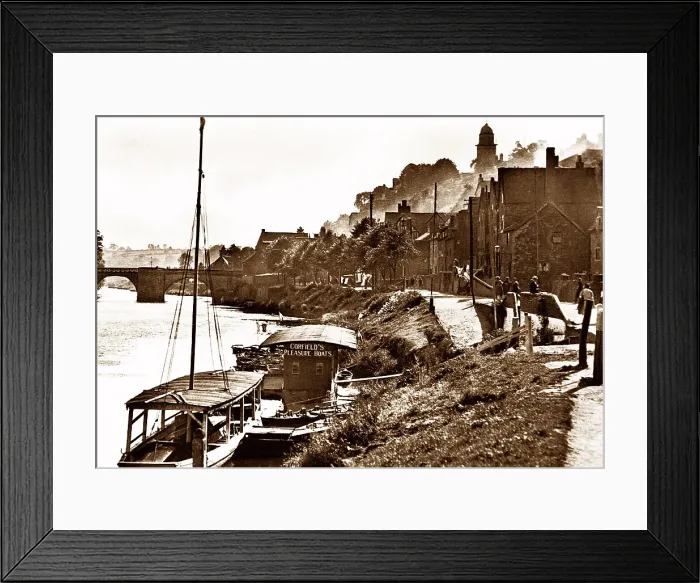 Framed Print : Bridgnorth early 1900s Framed Print : Bridgnorth early 1900s