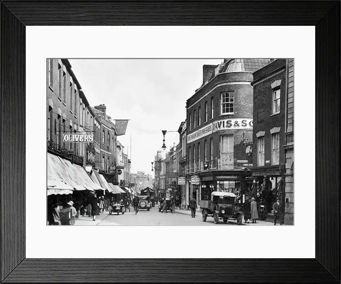 Framed Print : Fore Street, Bridgwater Framed Print : Fore Street, Bridgwater