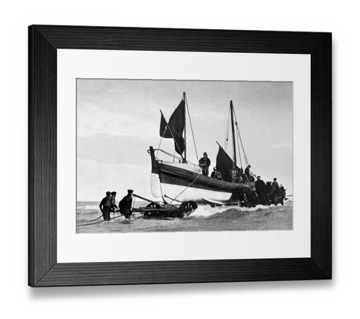 Framed Print : Bridlington Lifeboat Framed Print : Bridlington Lifeboat