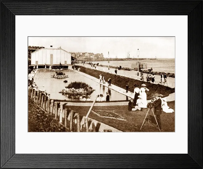 Framed Print : Bridlington The Spa early 1900s Framed Print : Bridlington The Spa early 1900s