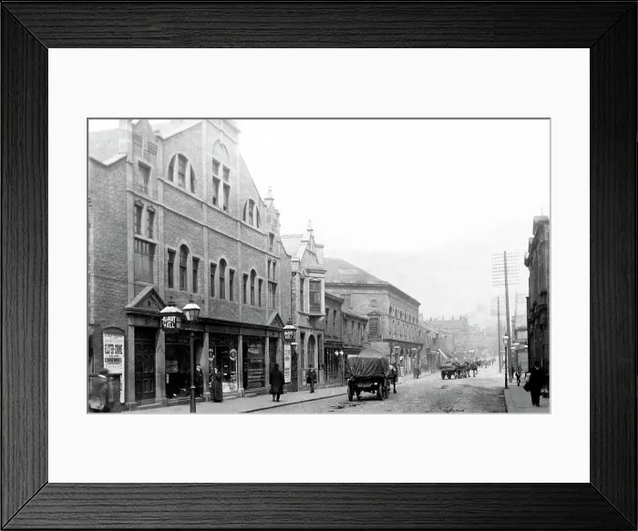 Framed Print : Huddersfield Road, Brighouse Framed Print : Huddersfield Road, Brighouse