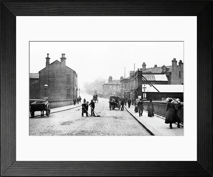 Framed Print : Huddersfield Road, Brighouse Framed Print : Huddersfield Road, Brighouse