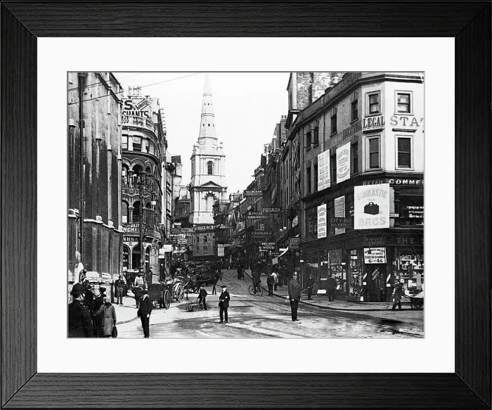 Framed Print : High Street, Bristol Framed Print : High Street, Bristol