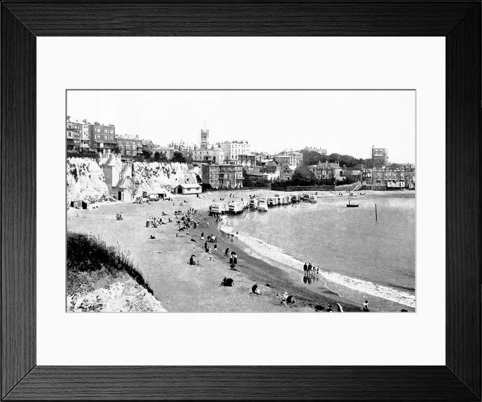Framed Print : Broadstairs early 1900s Framed Print : Broadstairs early 1900s