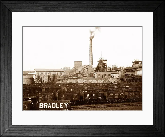 Framed Print : Brodsworth Colliery early 1900s Framed Print : Brodsworth Colliery early 1900s