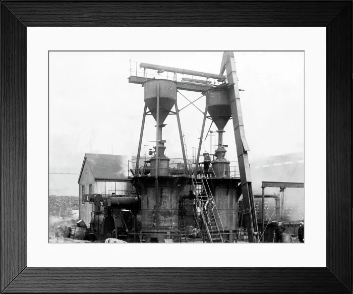 Framed Print : Gas Plant, Brodsworth Colliery Framed Print : Gas Plant, Brodsworth Colliery