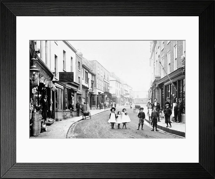 Framed Print : High Street, Bromyard Framed Print : High Street, Bromyard