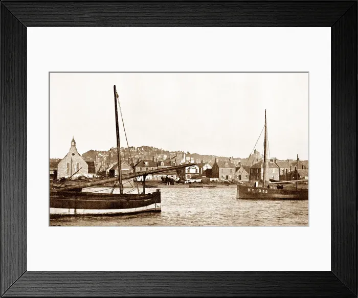 Framed Print : Broughty Ferry early 1900s Framed Print : Broughty Ferry early 1900s