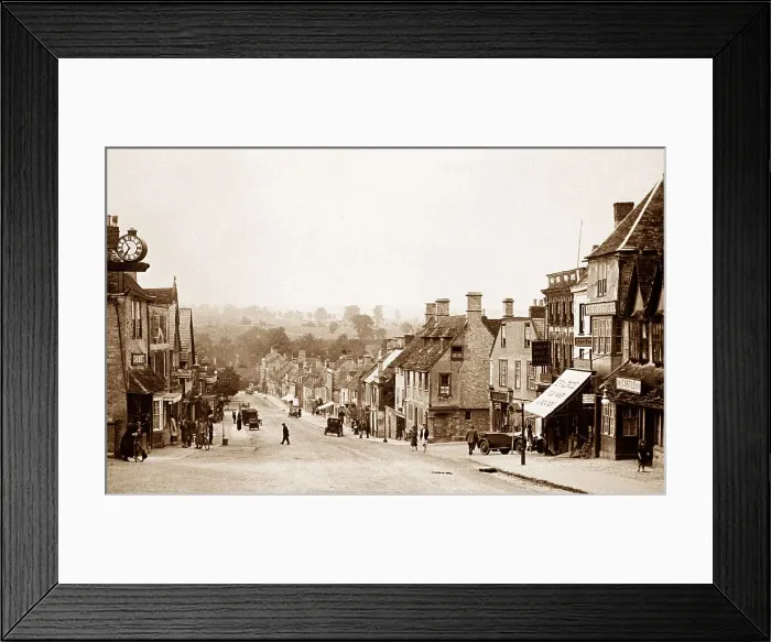 Framed Print : Burford probably 1920s Framed Print : Burford probably 1920s
