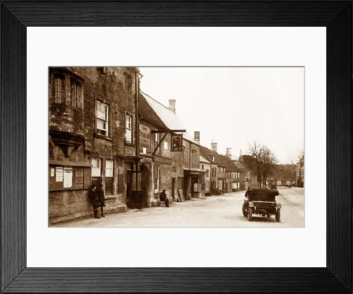 Framed Print : Burford probably 1920s Framed Print : Burford probably 1920s