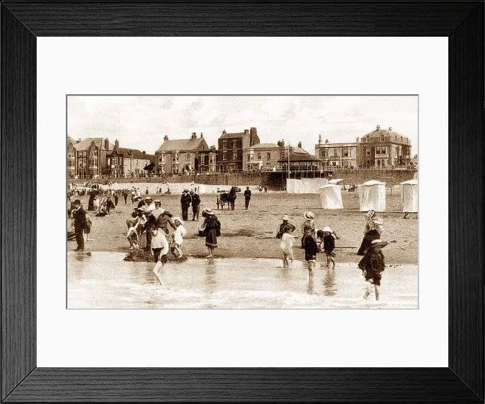 Framed Print : Burnham-on-Sea early 1900s Framed Print : Burnham-on-Sea early 1900s