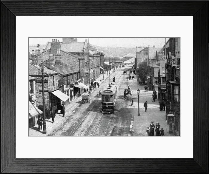 Framed Print : Yorkshire Street, Burnley Framed Print : Yorkshire Street, Burnley