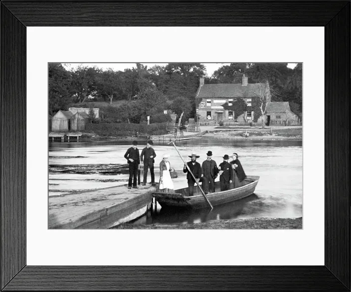 Framed Print : Old Ferry, Burton on Trent Framed Print : Old Ferry, Burton on Trent