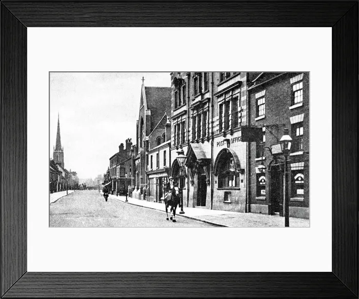Framed Print : New Street, Burton on Trent Framed Print : New Street, Burton on Trent