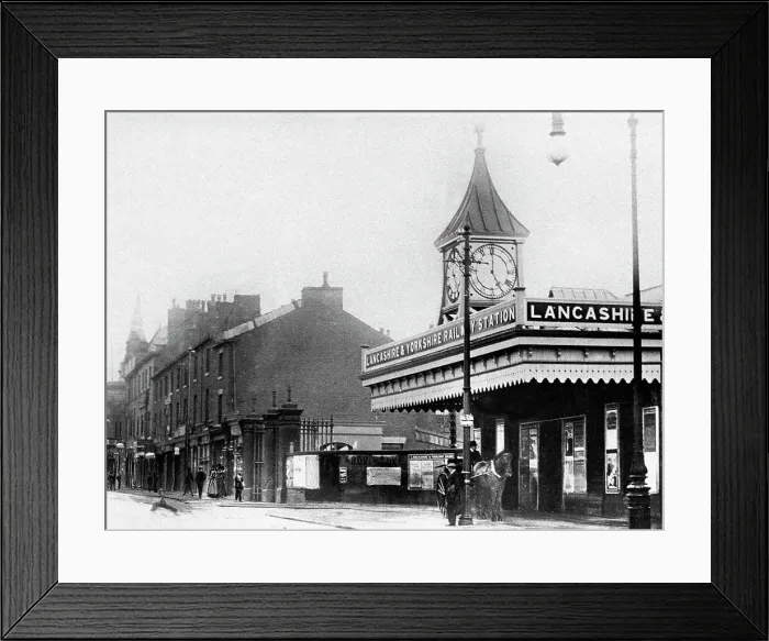 Framed Print : Lancashire & Yorkshire Railway Station, Bolton Street, Bury Framed Print : Lancashire & Yorkshire Railway Station, Bolton Street, Bury
