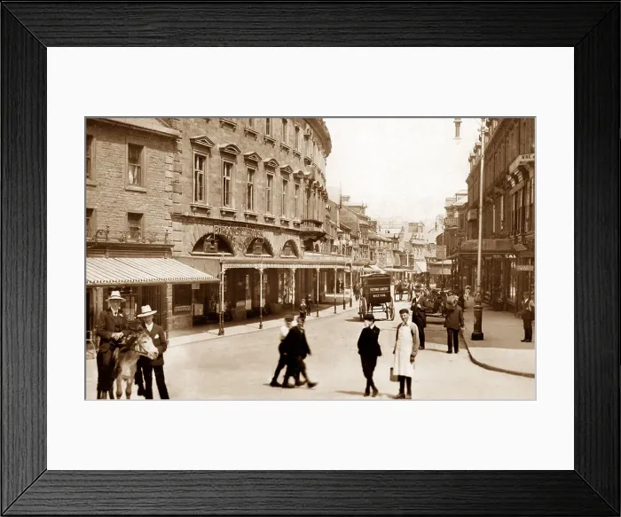 Framed Print : Buxton Spring Gardens early 1900s Framed Print : Buxton Spring Gardens early 1900s