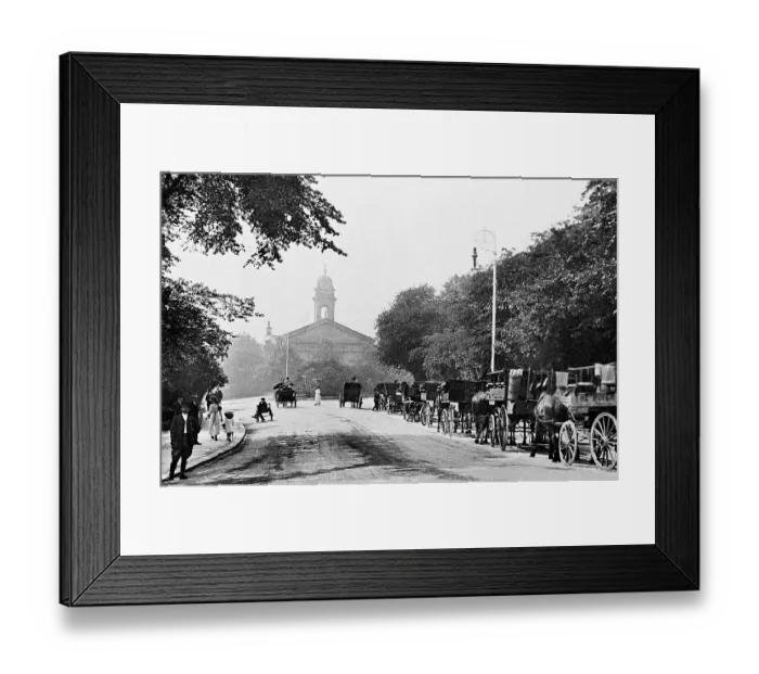 Framed Print : St John's Road, Buxton Framed Print : St John's Road, Buxton