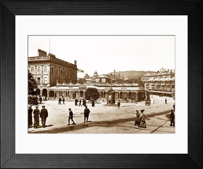 Framed Print : Buxton Thermal Baths Victorian period Framed Print : Buxton Thermal Baths Victorian period