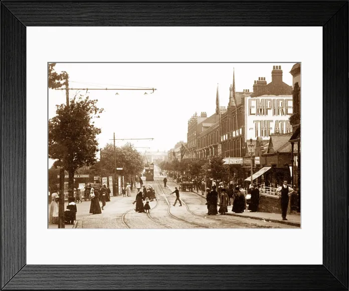 Framed Print : Cleethorpes Alexandra Road early 1900s Framed Print : Cleethorpes Alexandra Road early 1900s