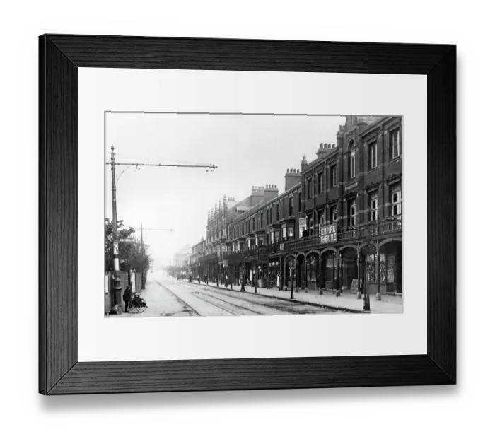 Framed Print : Cleethorpes Alexandra Road Empire Theatre early 1900s Framed Print : Cleethorpes Alexandra Road Empire Theatre early 1900s