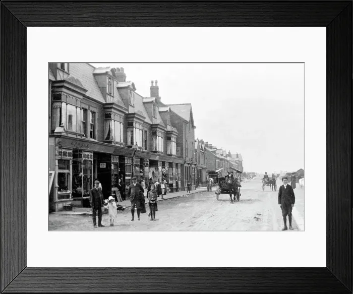 Framed Print : Victoria Road, Cleveleys Framed Print : Victoria Road, Cleveleys