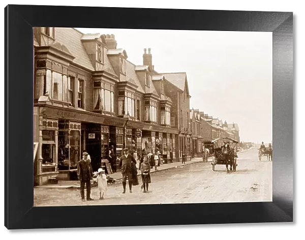 Cleveleys Victoria Road early 1900s