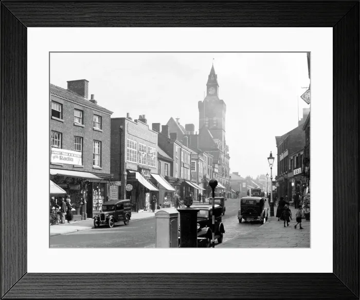 Framed Print : High Street, Congleton Framed Print : High Street, Congleton
