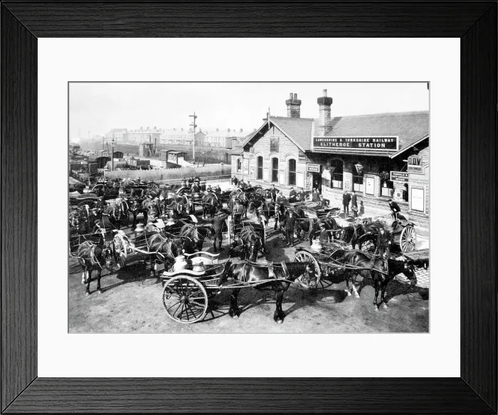 Framed Print : Clitheroe Railway Station Framed Print : Clitheroe Railway Station