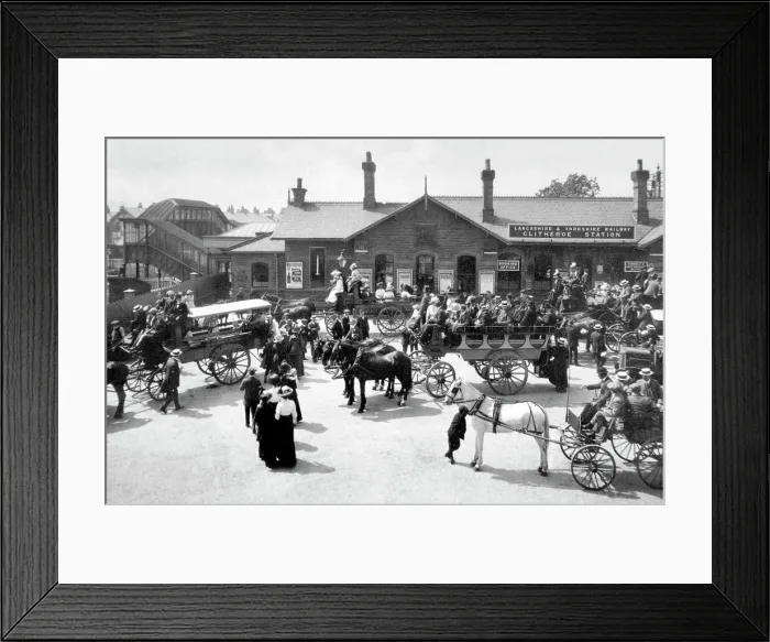 Framed Print : Clitheroe Railway Station Framed Print : Clitheroe Railway Station