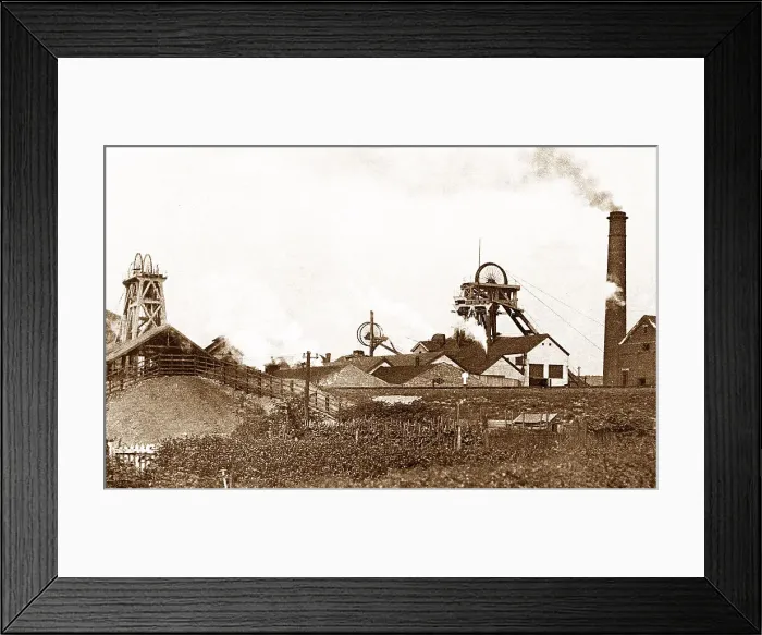 Framed Print : Main Colliery, Wombwell Framed Print : Main Colliery, Wombwell