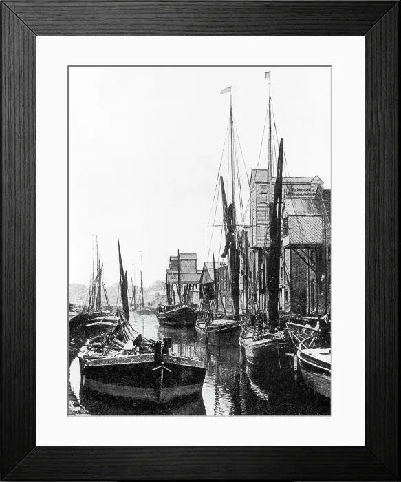 Framed Print : Colchester The Hythe Victorian period Framed Print : Colchester The Hythe Victorian period
