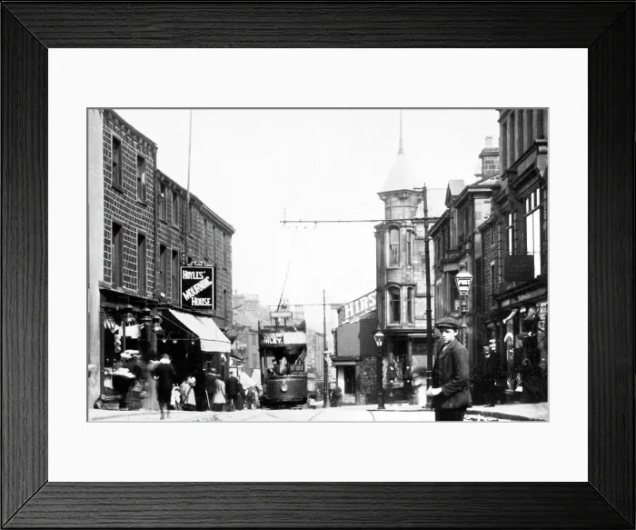 Framed Print : Market Street, Colne Framed Print : Market Street, Colne