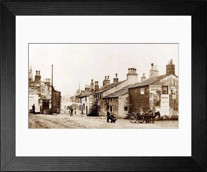 Framed Print : Colne Waterside Victorian period Framed Print : Colne Waterside Victorian period