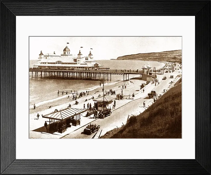 Framed Print : Colwyn Bay Pier probably 1920s Framed Print : Colwyn Bay Pier probably 1920s
