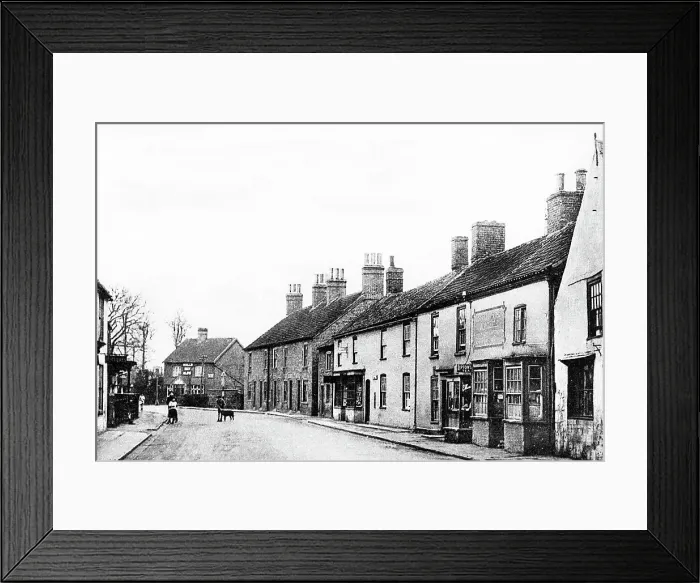 Framed Print : Main Street, Coningsby Framed Print : Main Street, Coningsby