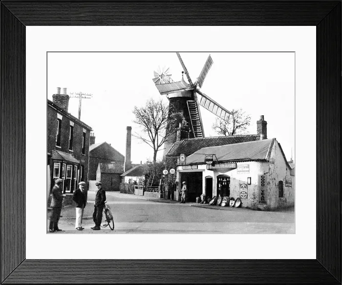Framed Print : Coningsby Mill Framed Print : Coningsby Mill