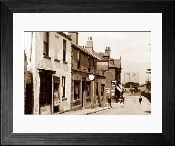 Framed Print : Conisbrough Church Street early 1900s Framed Print : Conisbrough Church Street early 1900s
