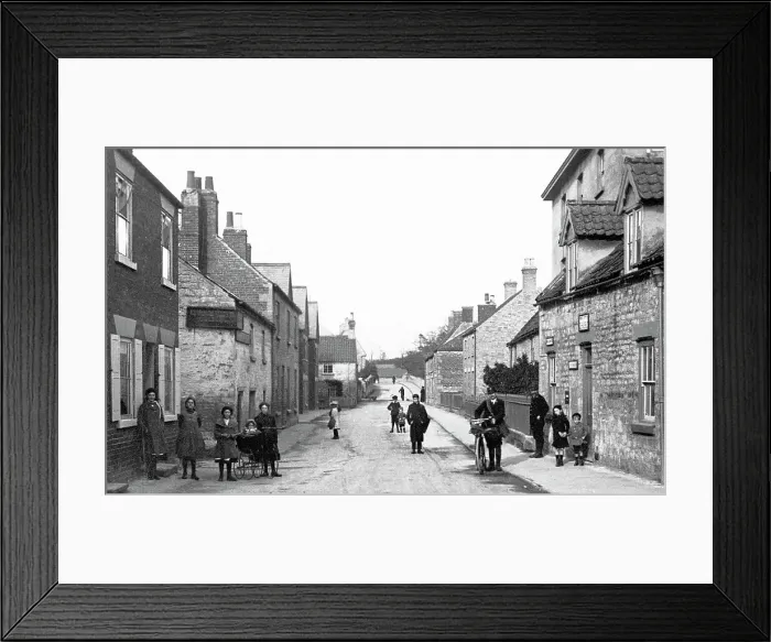 Framed Print : Main Street, Corby Framed Print : Main Street, Corby