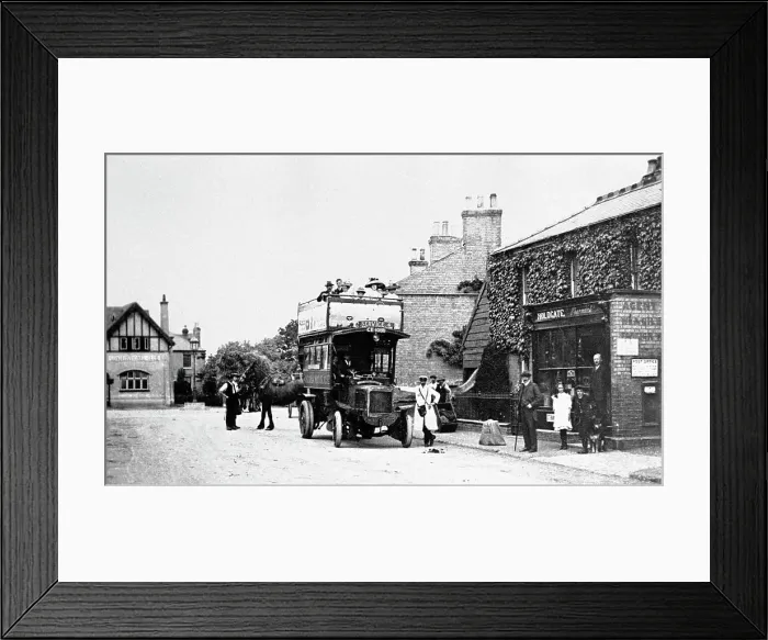 Framed Print : Cottenham Post Office probably 1920s Framed Print : Cottenham Post Office probably 1920s