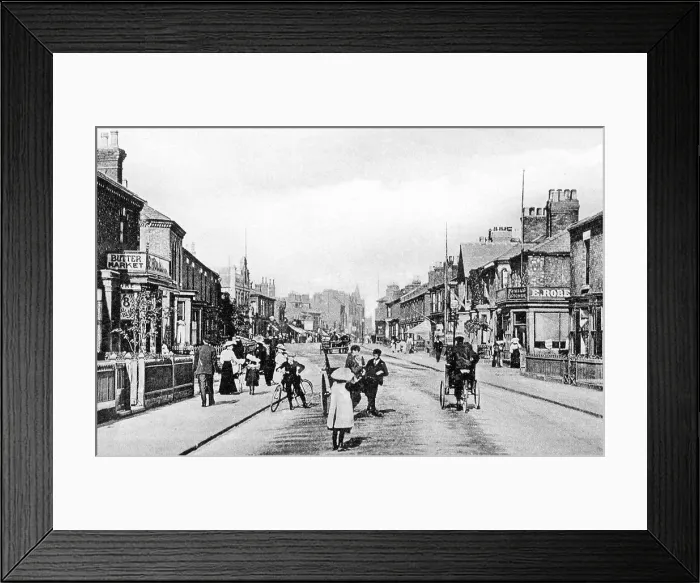 Framed Print : Nantwich Road, Crewe Framed Print : Nantwich Road, Crewe