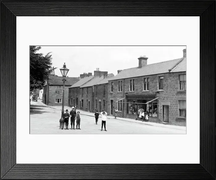 Framed Print : Market Place, Crich Framed Print : Market Place, Crich