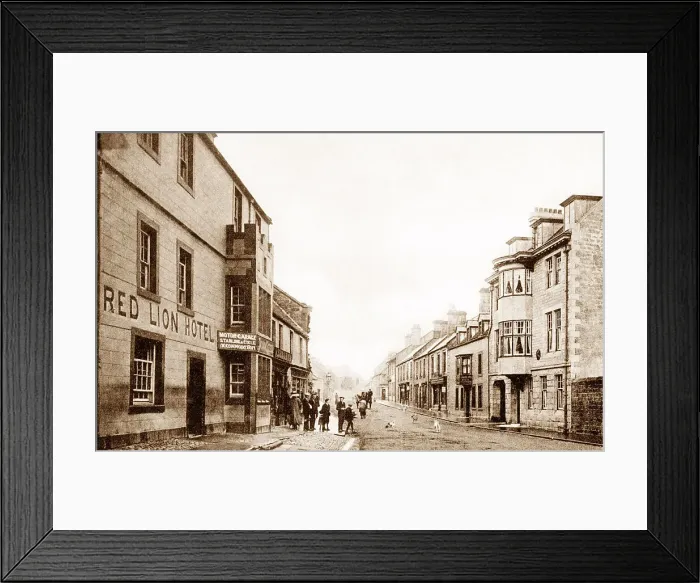 Framed Print : High Street, Wooler Framed Print : High Street, Wooler