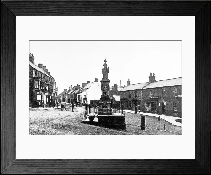 Framed Print : Wooler Main Street early 1900s Framed Print : Wooler Main Street early 1900s