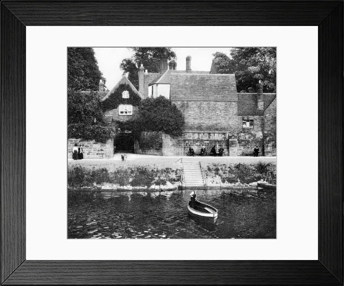 Framed Print : Worcester The Ferry Arch early 1900s Framed Print : Worcester The Ferry Arch early 1900s
