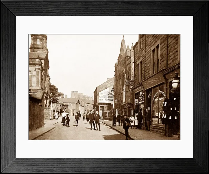 Framed Print : South William Sreet, Workington Framed Print : South William Sreet, Workington
